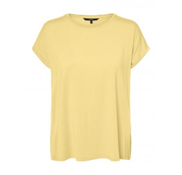 Vero moda t-shirt manica corta vmava plain ss top gajrs noos